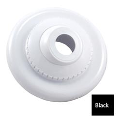 Custom Molded CMP25553304 0.75 in. Opening 1.5 in. Mip Directional Stream with Extension Flange, Black