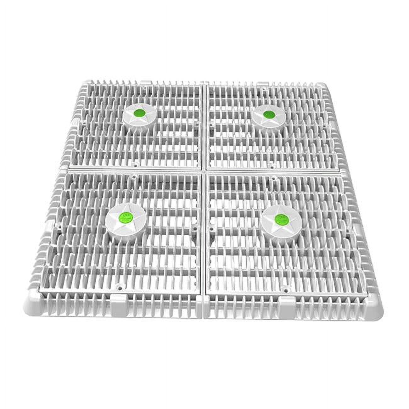 Wave Drain with Frame & Vented Riser Ring