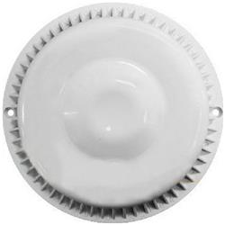 11064W 7.75 in. Anti Vortex White Drain Cover, White