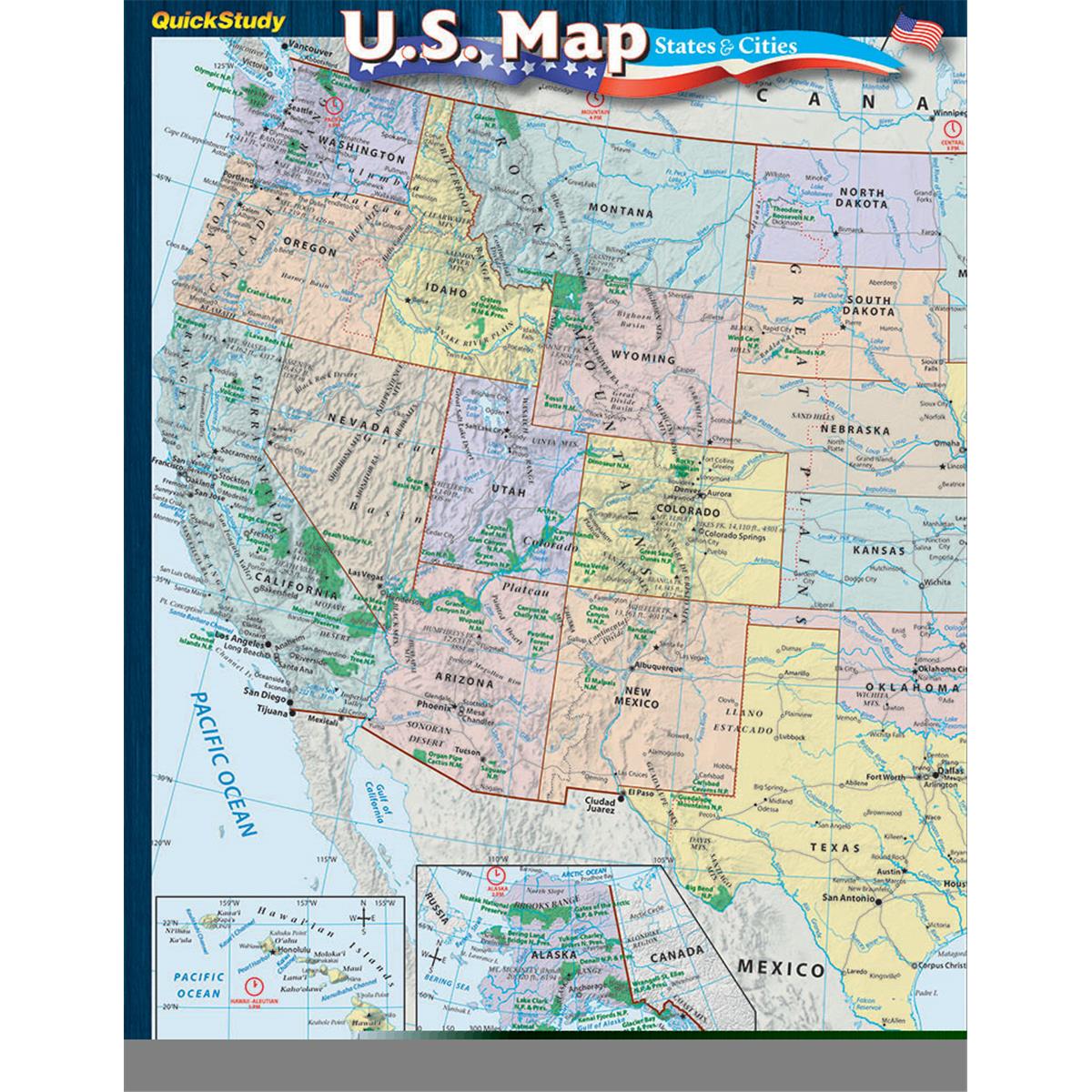 United States - Map, States & Cities Guide