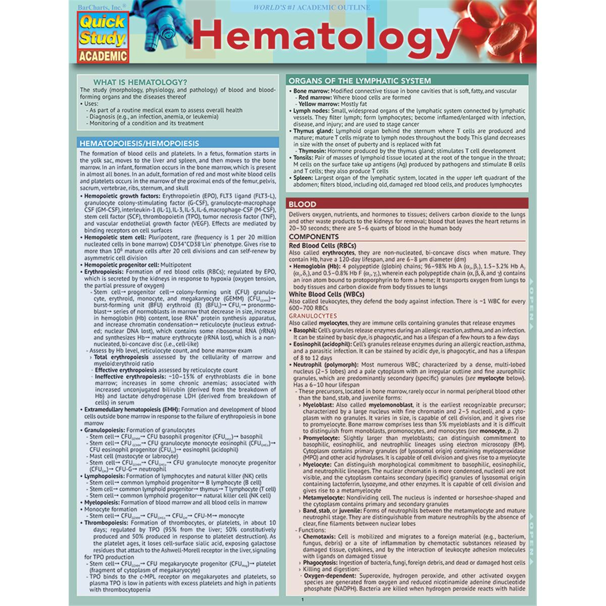 9781423233169 Hematology Guide in English