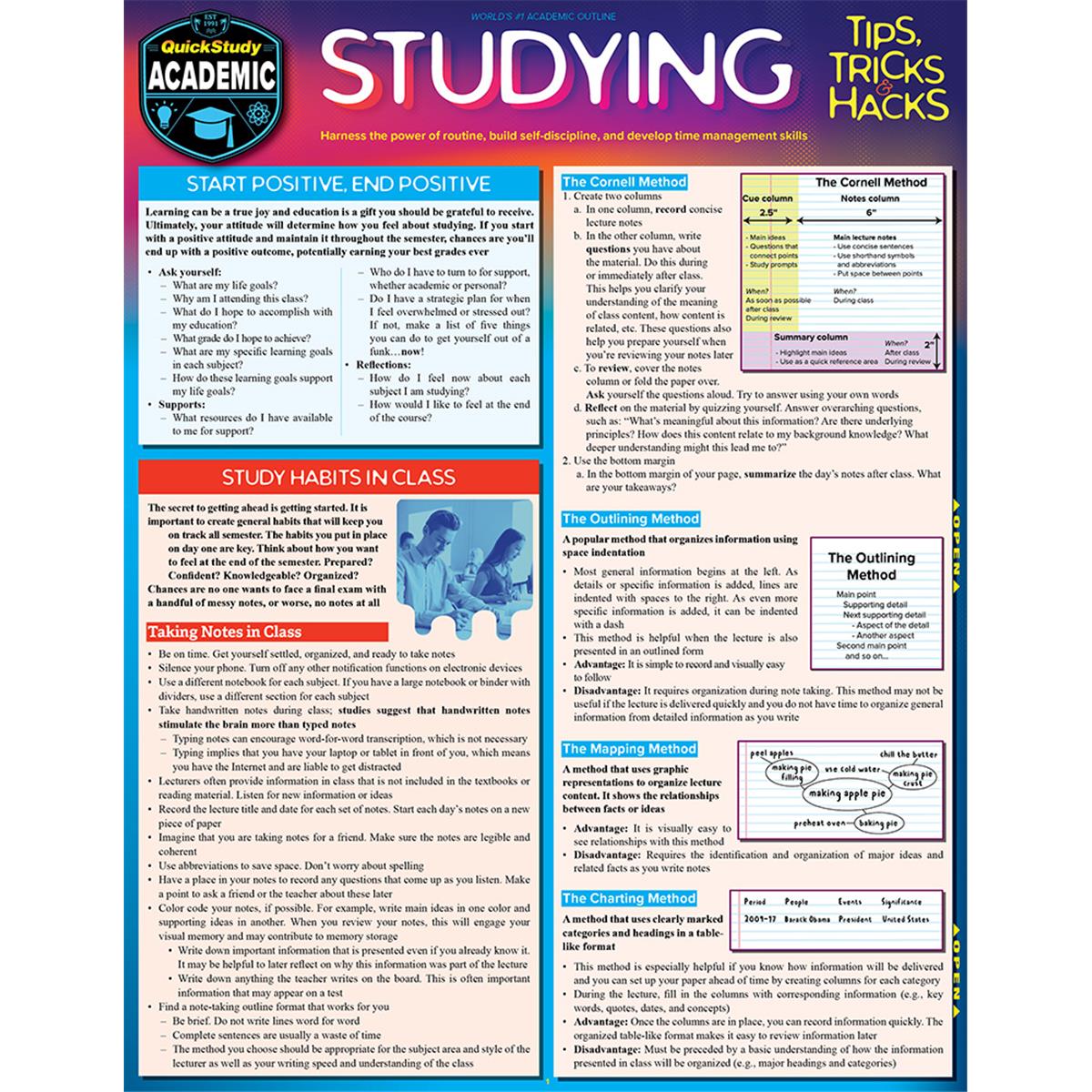 9781423234791 Studying Tips Tricks & Hacks