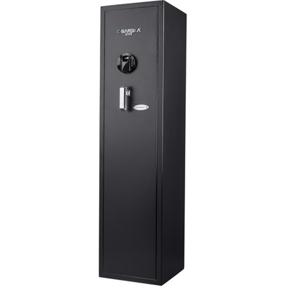 HQ900 Large Quick Access Keypad Biometric Rifle Safe, Black
