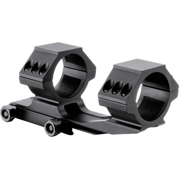 AW12742 35 mm Dual Cantilever Rifle Scope Mount - Black Anodizing