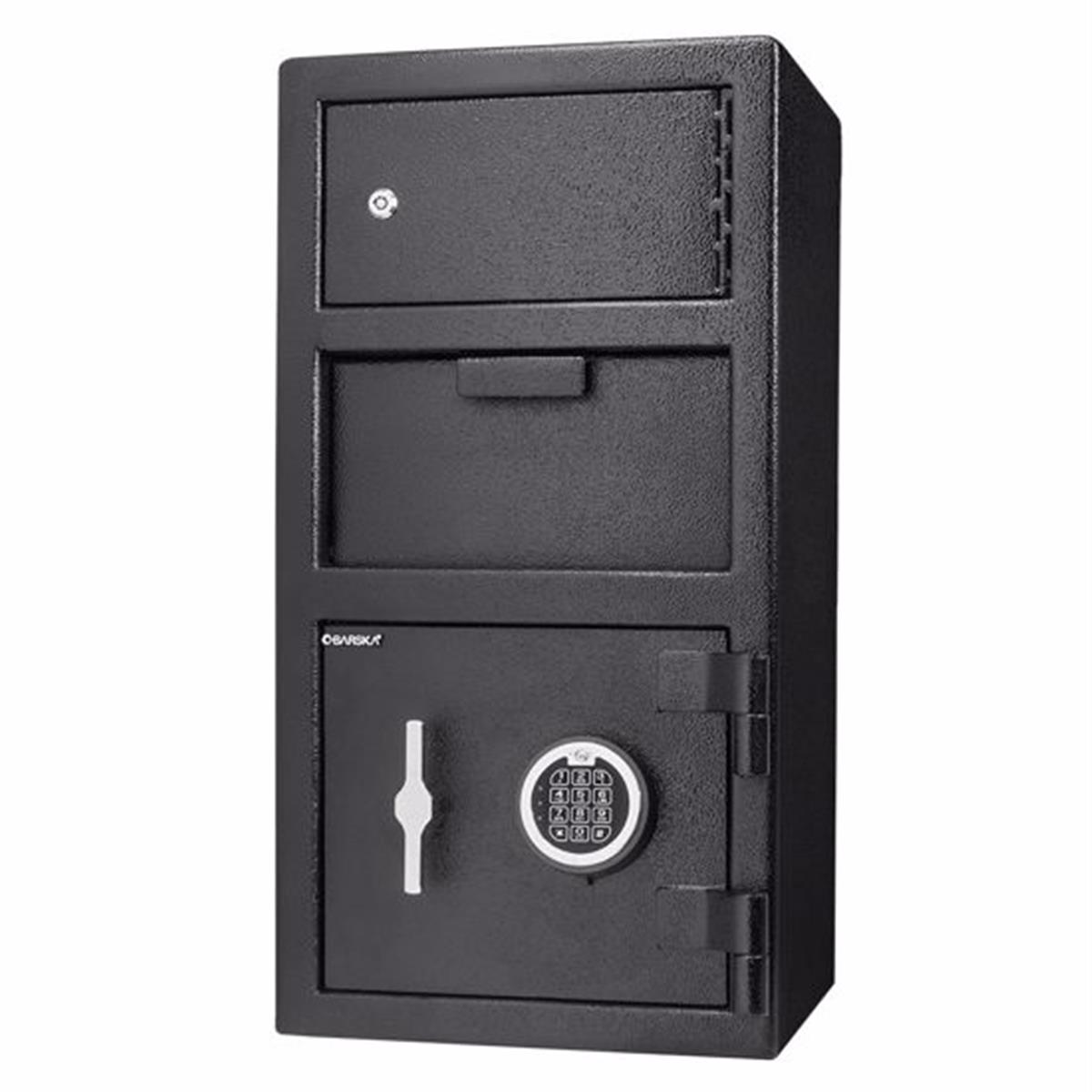Picture of Barska AX13310 0.72-0.78 cu ft. Locker Keypad Depository Safe - Black