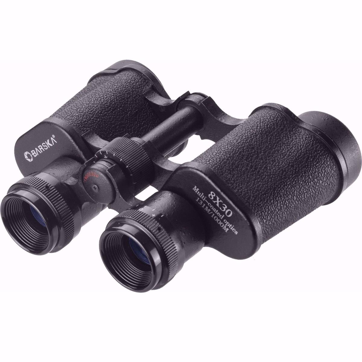 Picture of Barska AB13346 8 x 30 X-Trail All-Metal Field Binoculars, Black Matte