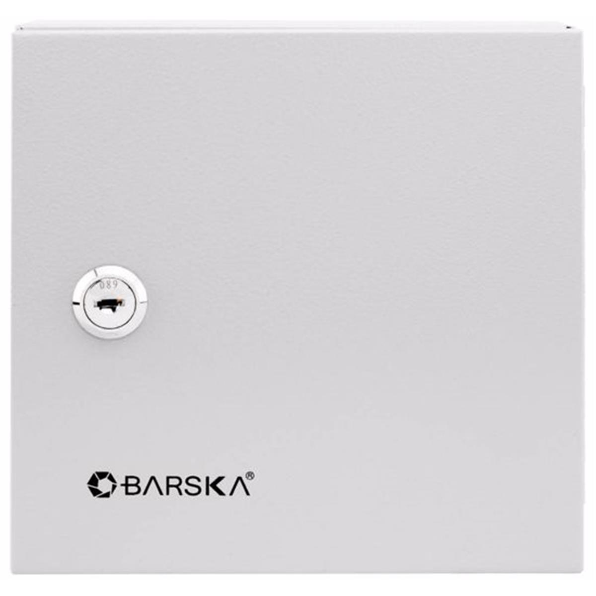 Picture of Barska CB13362 10 Position Key Cabinet with Key Lock - White