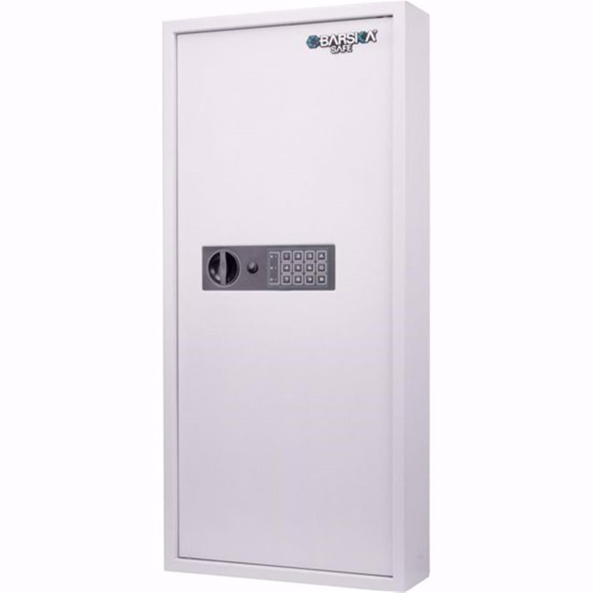 Picture of Barska AX13368 240 Key Cabinet Digital Wall Safe - White