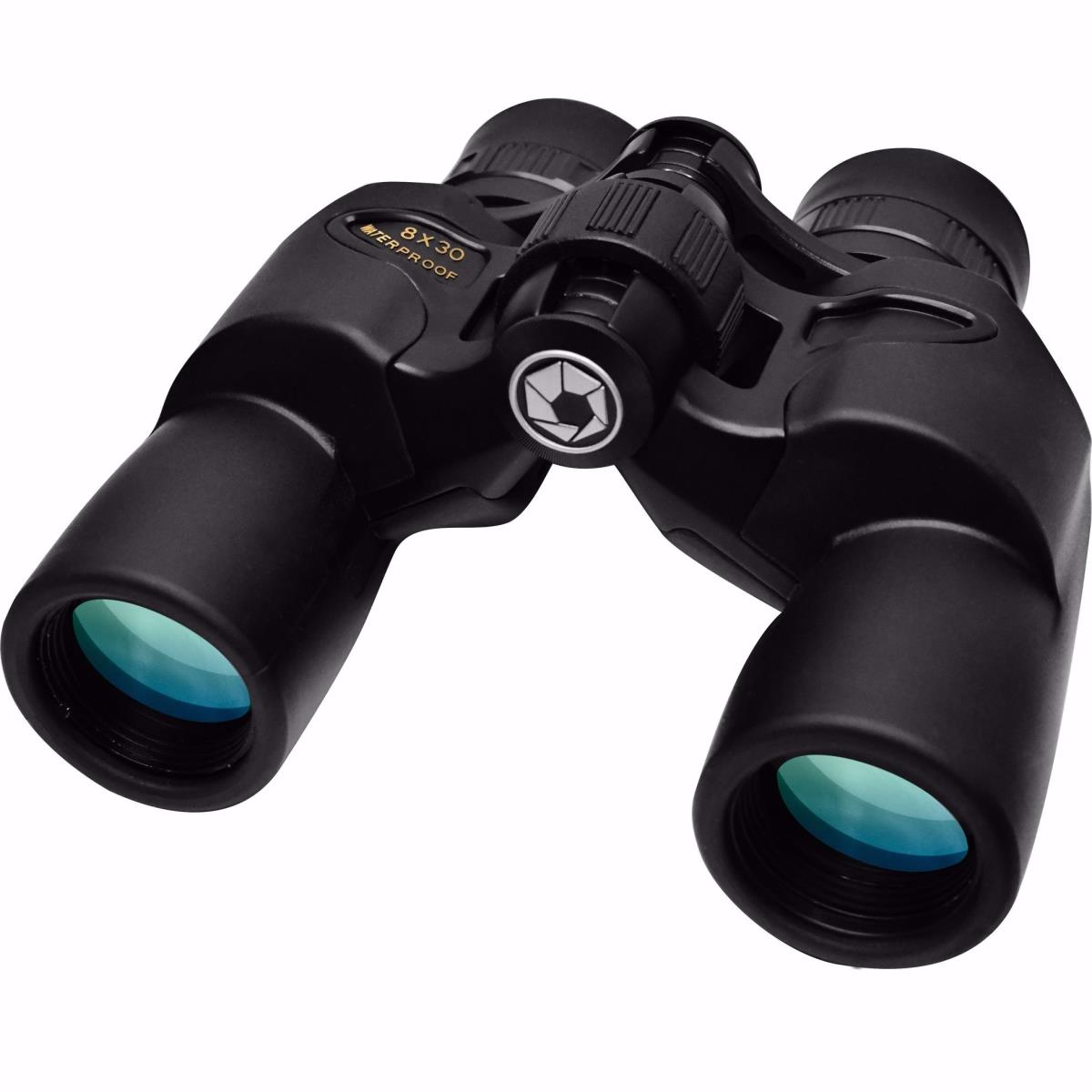 Picture of Barska AB13530 8 x 30 mm Waterproof Crossover Binoculars, Black Matte