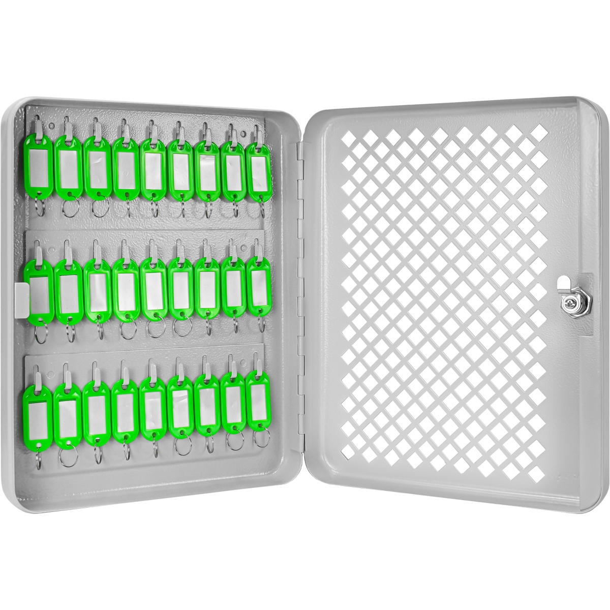 CB13756 27 Keys Lock Box with Green Tag