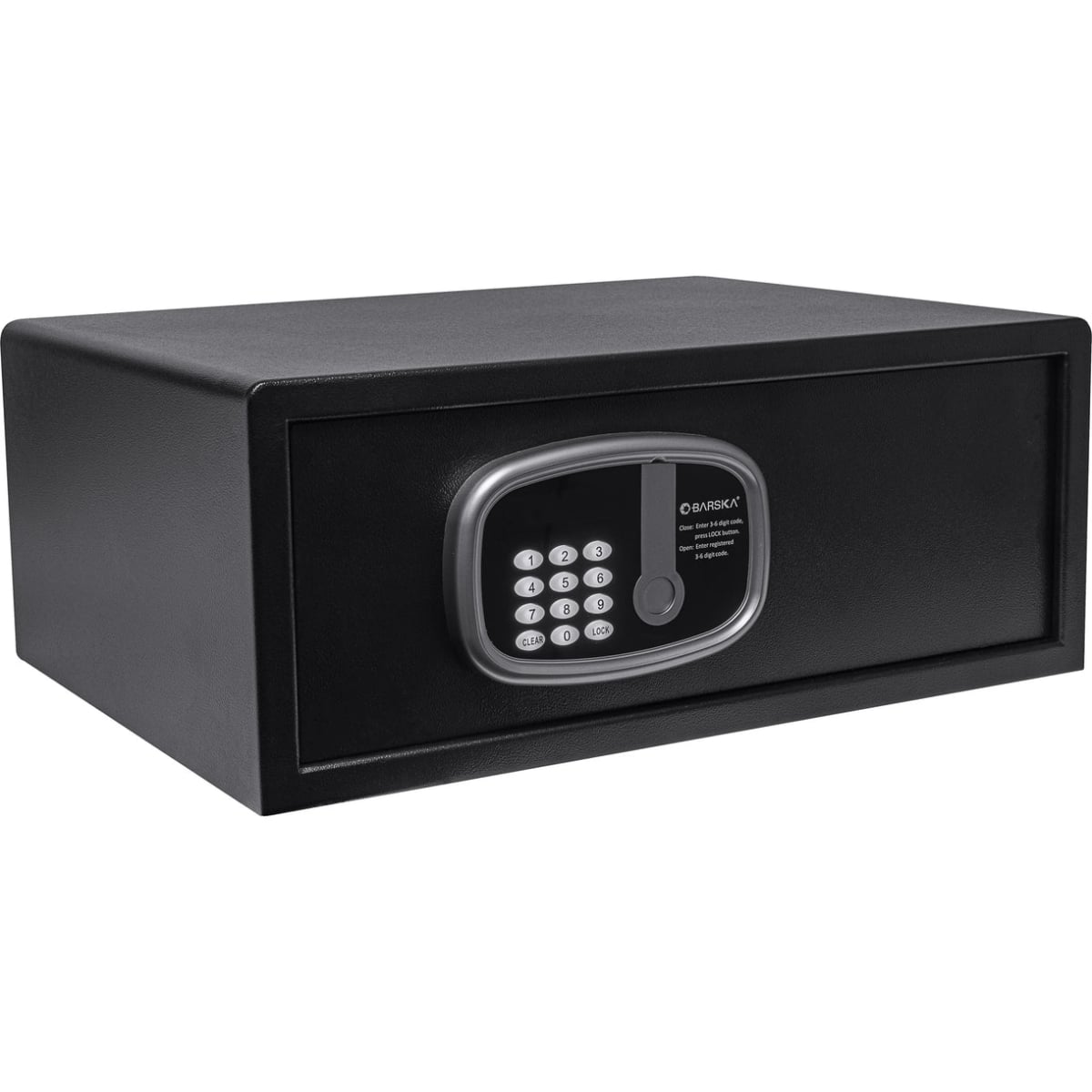 1 Cu. ft Laptop Hotel Safe with Audit Trail Capacity, ADA Compliant