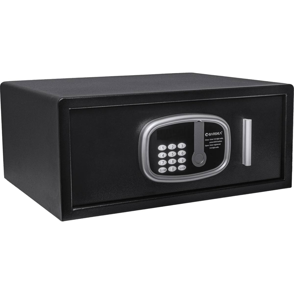 HS13408 0.72 cu ft. Front Opening Drawer Hotel Safe with Audit Trail Capacity