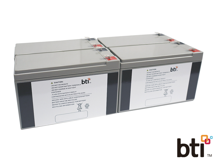 BTI 12V9AH-T2-BATT-PK4-BTI 12V 9AH 1-CELL T2/F2 SEALED LEAD ACID BATTRY (PACK OF 4)