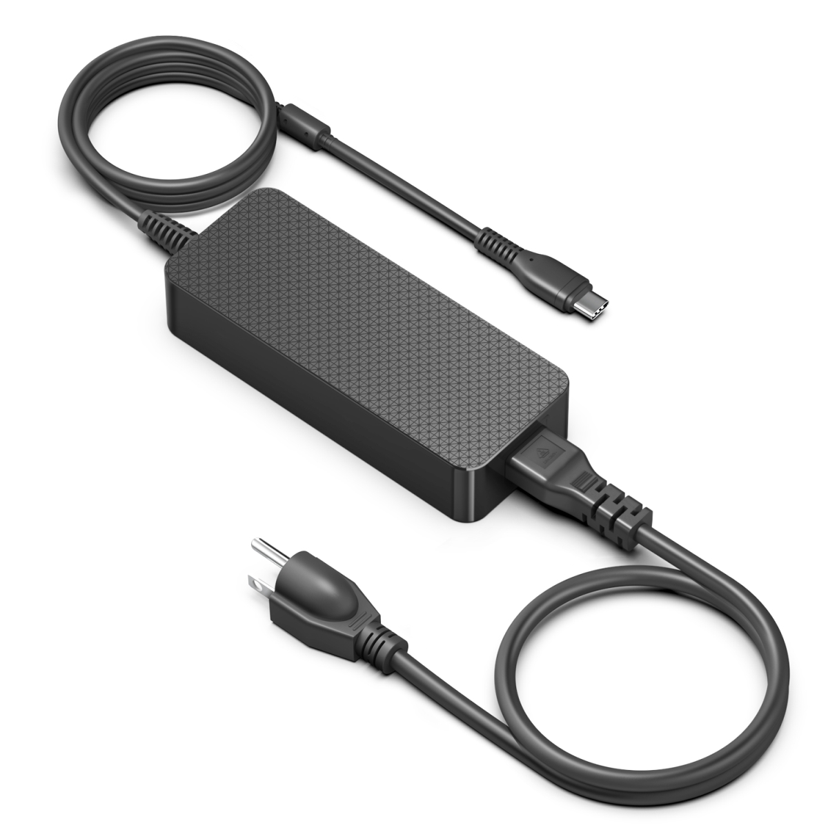 4X21M37465- 100W USB-C AC Adapter for IdeaPad Pro 5 16IAH7 82SK, Black