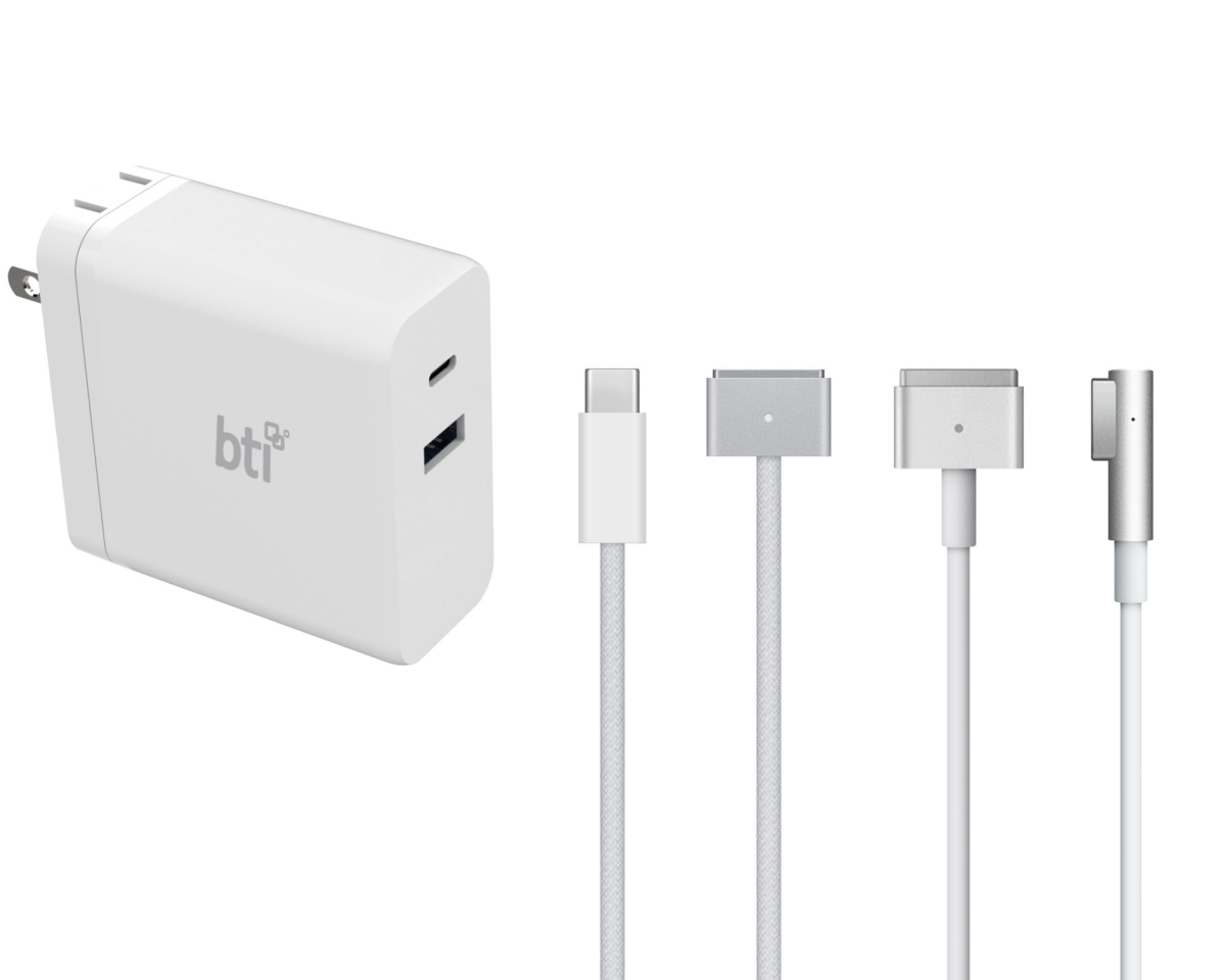 100WUSBC-MAG4T- 100W AC Adapter with USB-C & USB-A Port
