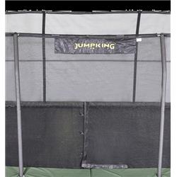 Picture of Jumpking NETRC1014-JP8-7JK 10 x 14 ft. Enclosure Netting for 8 Poles 7 in. Springs with JK Logo