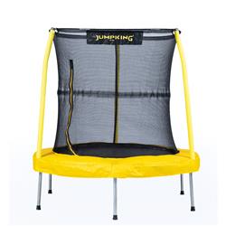 Picture of JumpKing BZJP55YV2 55-inch Mini Toddler Trampoline Indoor and Outdoor use with Safety Net
