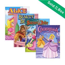 Picture of Bazic Products 2163 Fairy Tales Girls Mix Coloring & Activity Books - Pack of 72