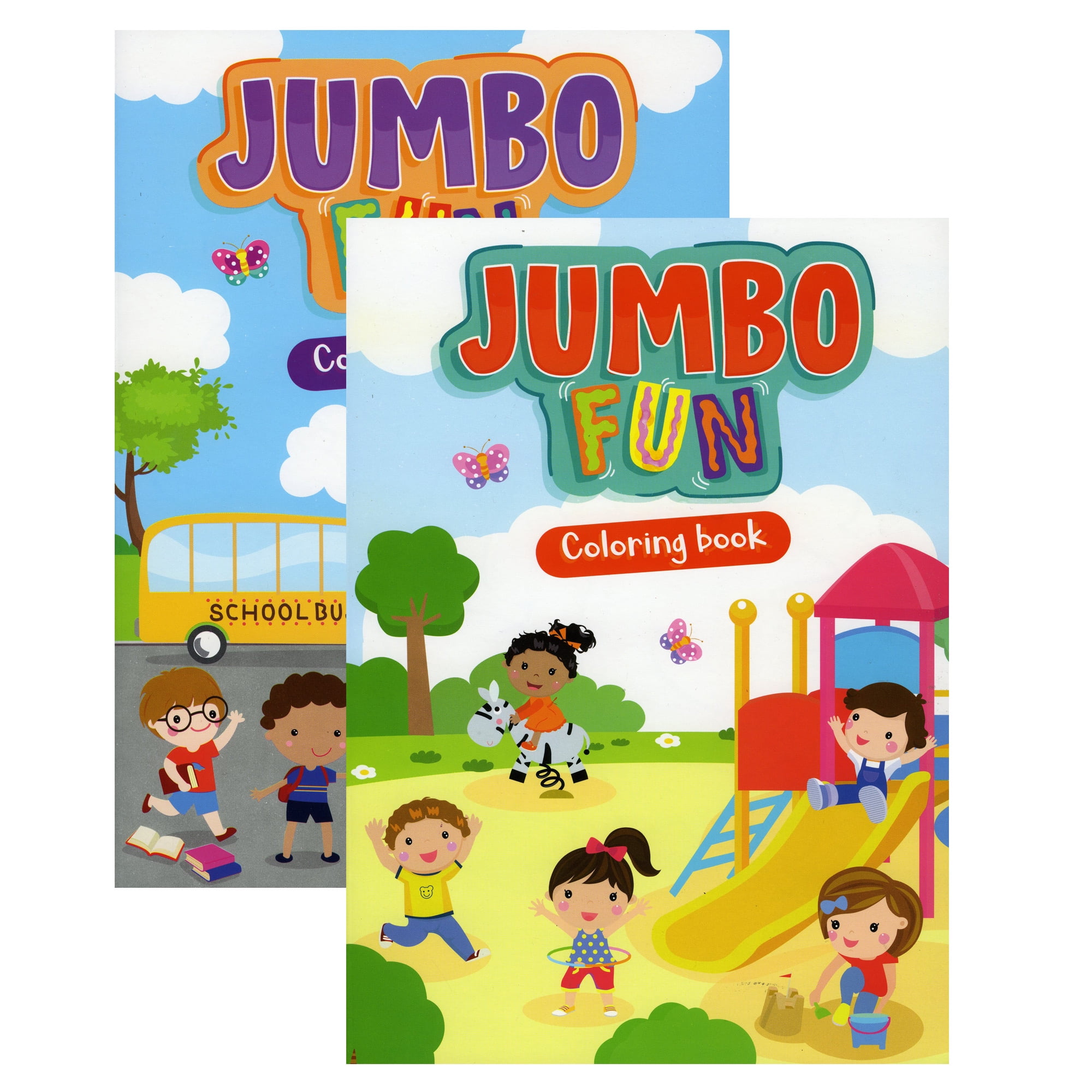Jumbo Fun Coloring & Activity Book - Pack of 48