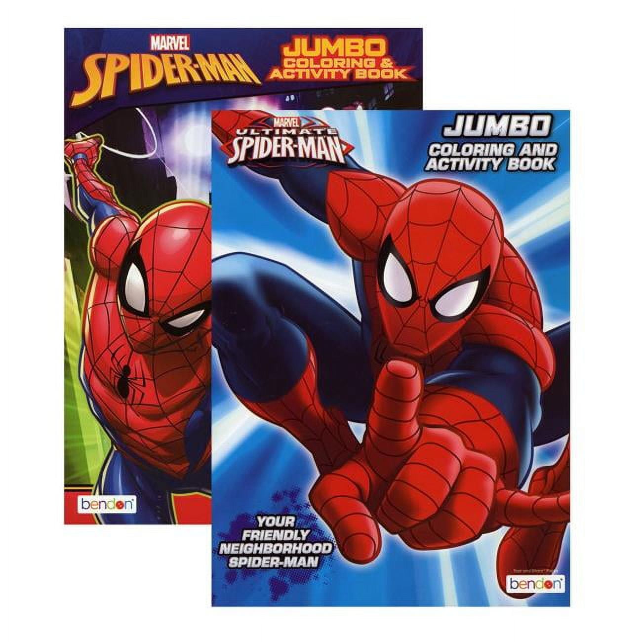 Picture of Bazic 4576436 Spiderman Coloring Book