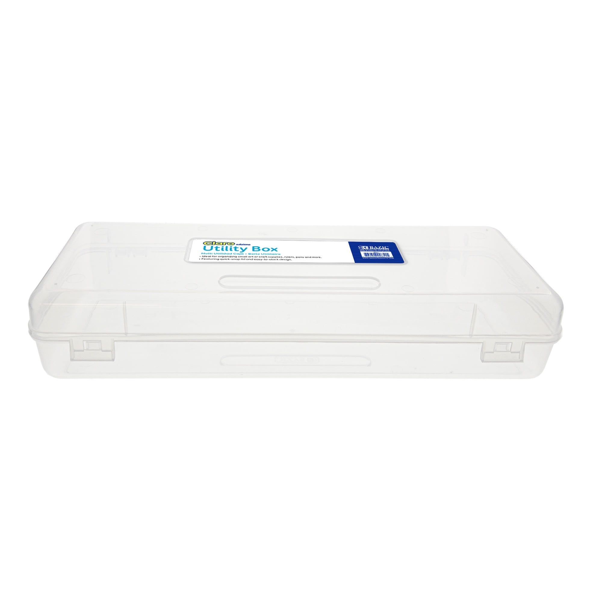 Picture of Bazic Products 851 Clear Multipurpose Ruler Length Utility Box