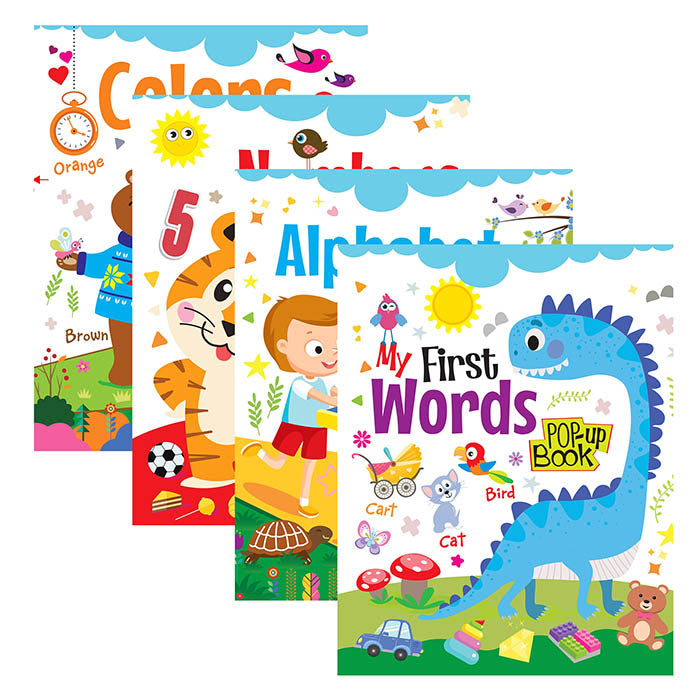Bazic 70900-A Pop Up Activities Books