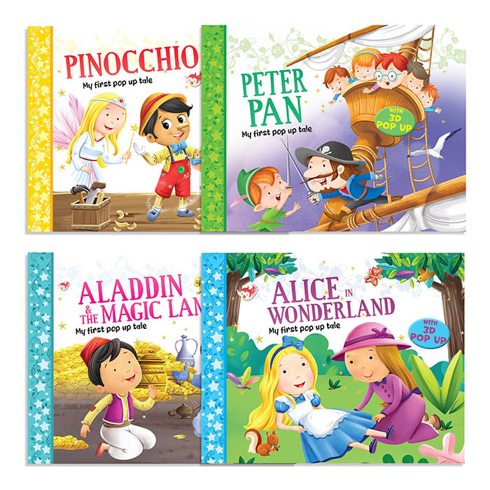 Bazic 70924-A Pop Up Fairy Tales Books
