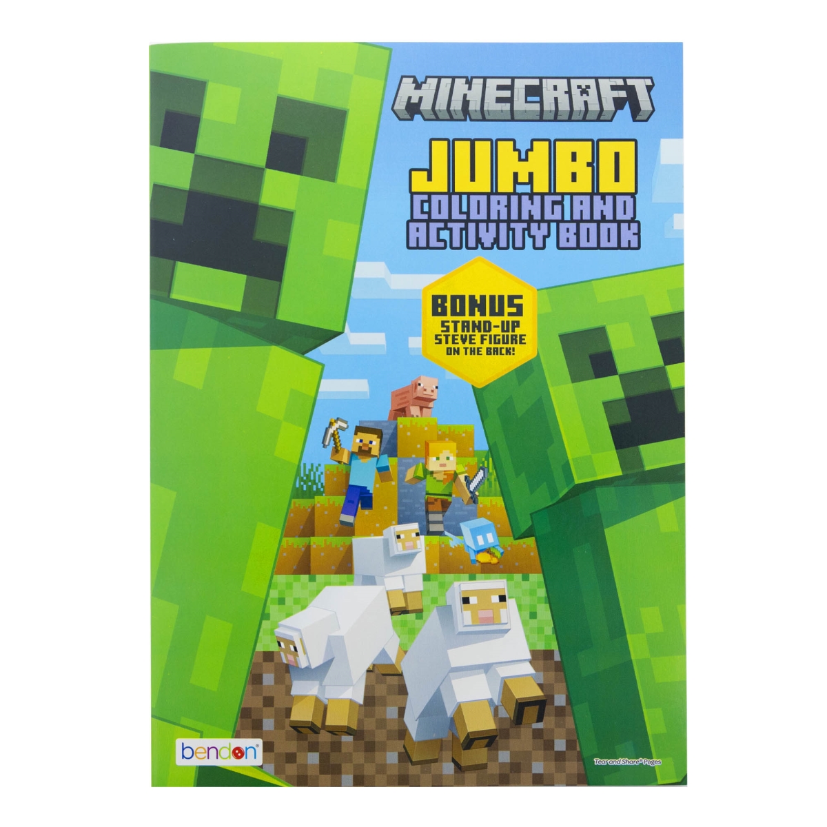 Bazic 63359 Minecraft Coloring Book