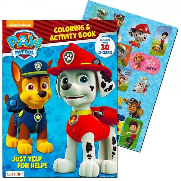 Bazic 4569945741 PAW Patrol Coloring Book