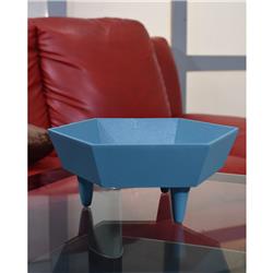 Picture of BBH Homes UBBBAOB185BSC2HS 24.5 x 21.5 x 10 cm Handmade Decorative Aluminum Bowls, Sea Blue