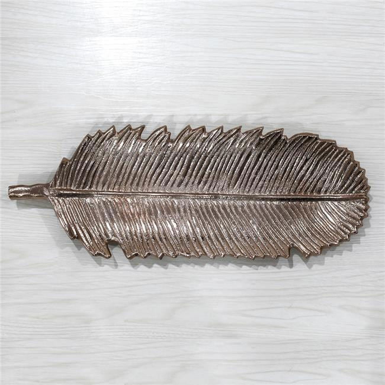 Picture of BBH Homes UBBBVK035AB2020ASC3HS 17.99 x 6.29 x 1.18 in. Handmade Bronze Coated Decorative Aluminum Tray