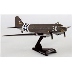 Picture of Daron DARPS5558-4 1 by 144 C-47 Skytrain - USAAF Thats All Brother Postage Stamp Collection Die-Cast Metal Model Airplane - 5.50 x 7.75 in.
