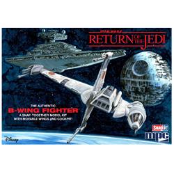 949 1 by 43 Star Wars - Return of The Jedi B-Wing Fighter Snap Plastic Model Kit -  Mpc, MPC949