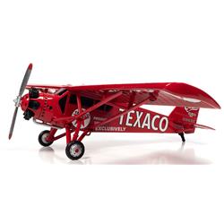 Picture of B2B Replicas ROUCP7917 1 by 38 Scale Round 2 - Texaco - 1929 Curtiss Robin Model Airplane, Red