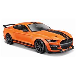 MAI31532OR 1 by 24 Scale Maisto - 2020 Mustang Shelby GT500 Diecast Model Car, Orange -  B2B Replicas