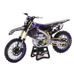 Picture of B2B Replicas NEW58323 1-12 Scale New-Ray Eli Tomac Yamaha Factory Team YZ450F Bike