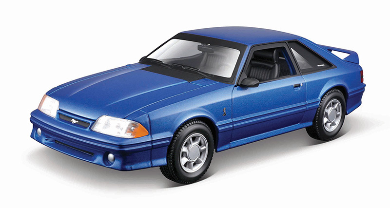 B2Breplicas MAI39537MBL 1-24 Scale Maisto - SVT Cobra Diecast Model Car for 1993 Ford Mustang, Metallic Blue -  B2B Replicas