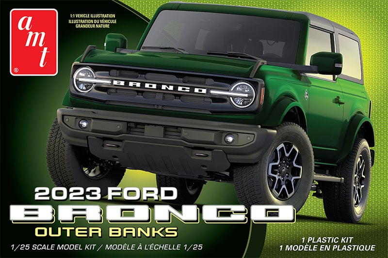 1345M 2023 Ford Bronco Outer Banks Model Car Kit