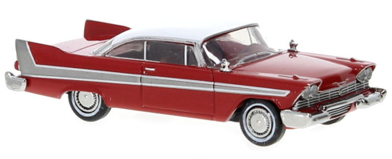 Picture of b2b Replicas BRE19675 1958 Plymouth Fury - Red & White