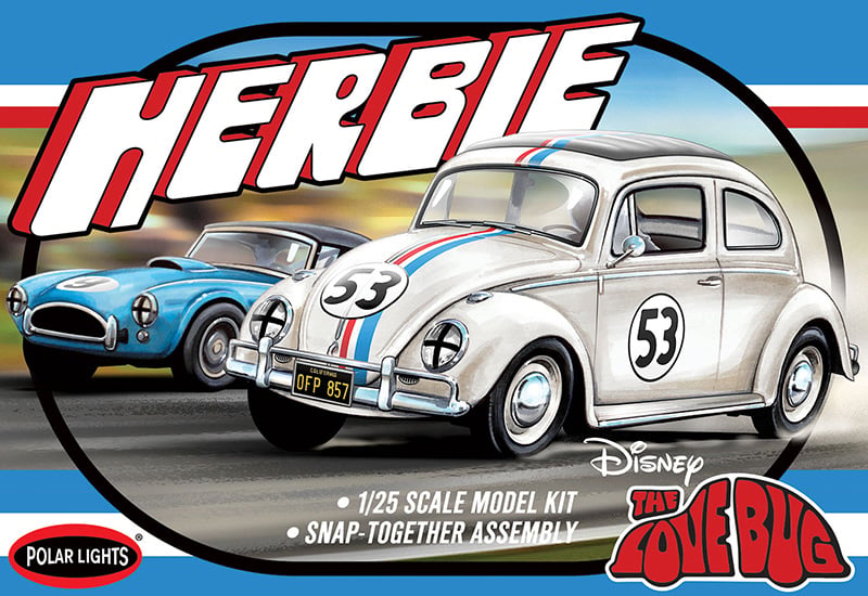 POL1005  - Herbie Vw Beetle Die-Cast Model Car