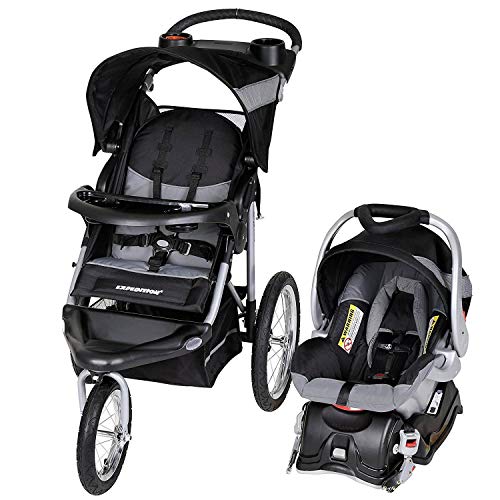 TJ94312 Expedition Travel System Stroller - Millennium White