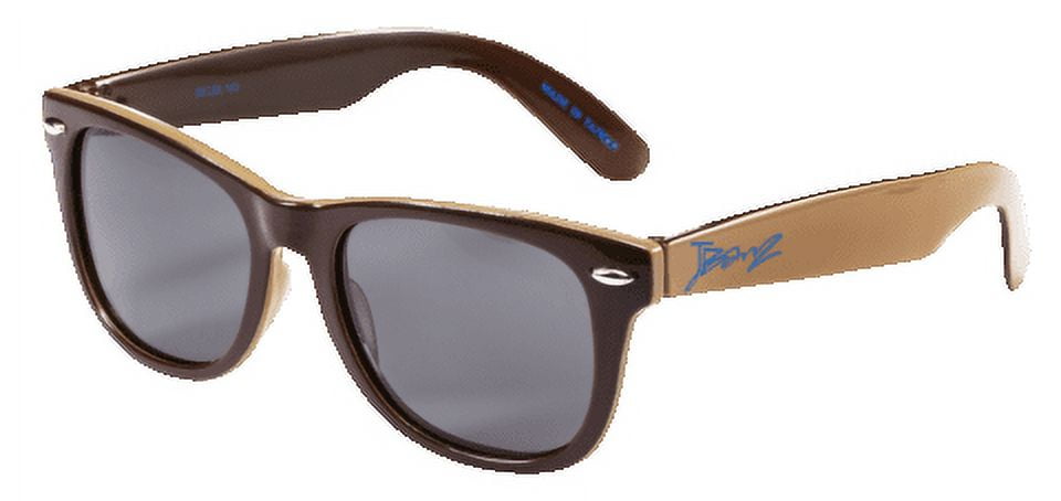 Banz  Kids Dual Polarised Sunglasses, Brown & Tan