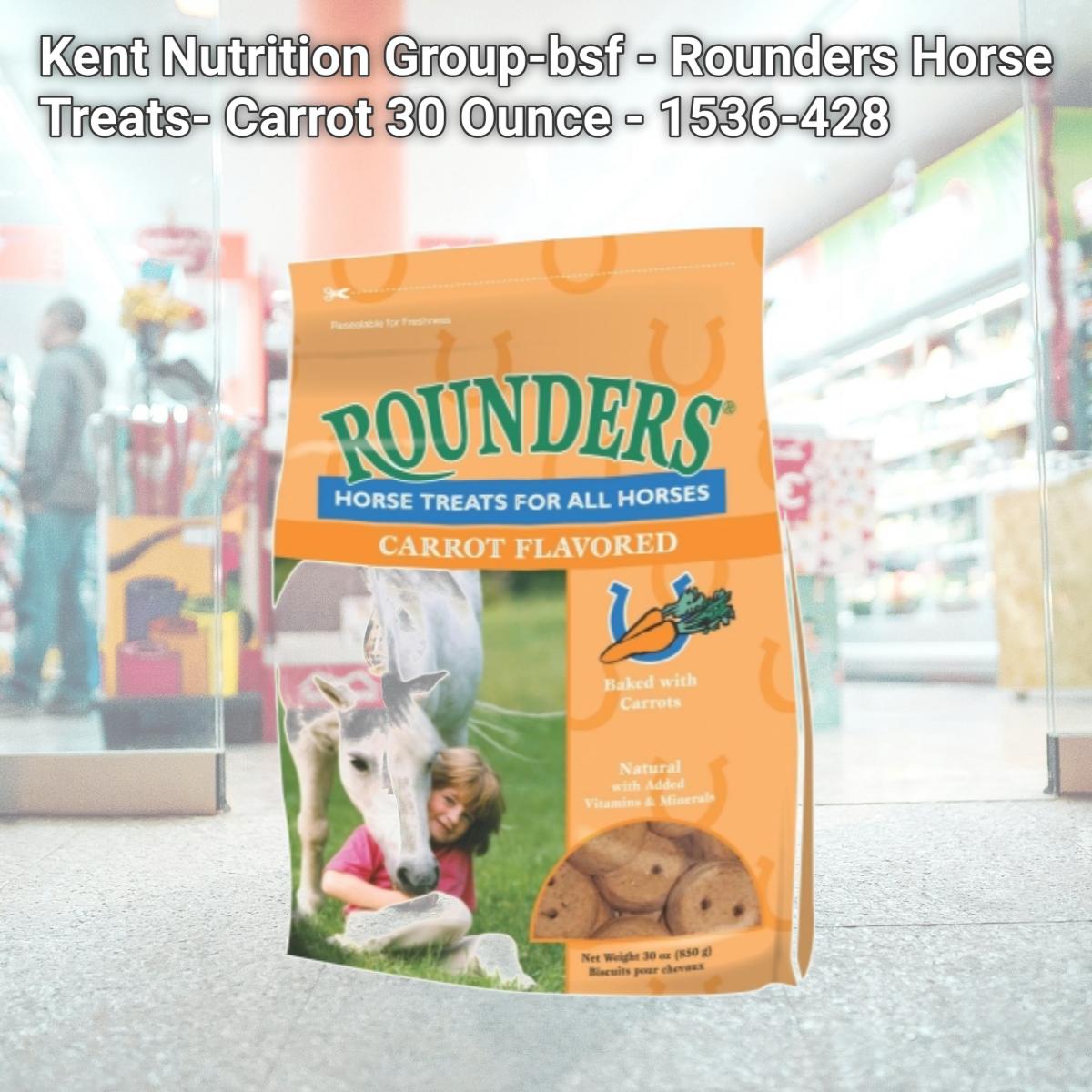 Picture of Kent Nutrition Group-bsf - Rounders Horse Treats- Carrot 30 Ounce - 1536-428