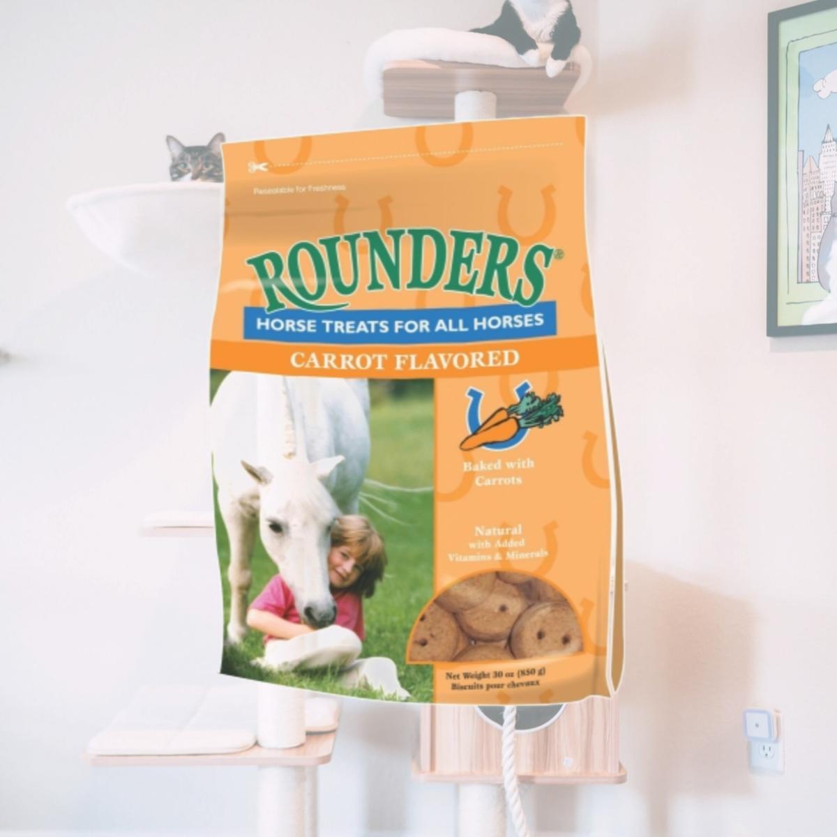 Picture of Kent Nutrition Group-bsf - Rounders Horse Treats- Carrot 30 Ounce - 1536-428