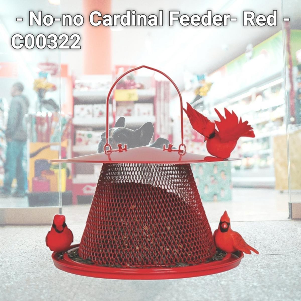 Picture of Sweet Corn Products Llc - No-no Cardinal Feeder- Red - C00322