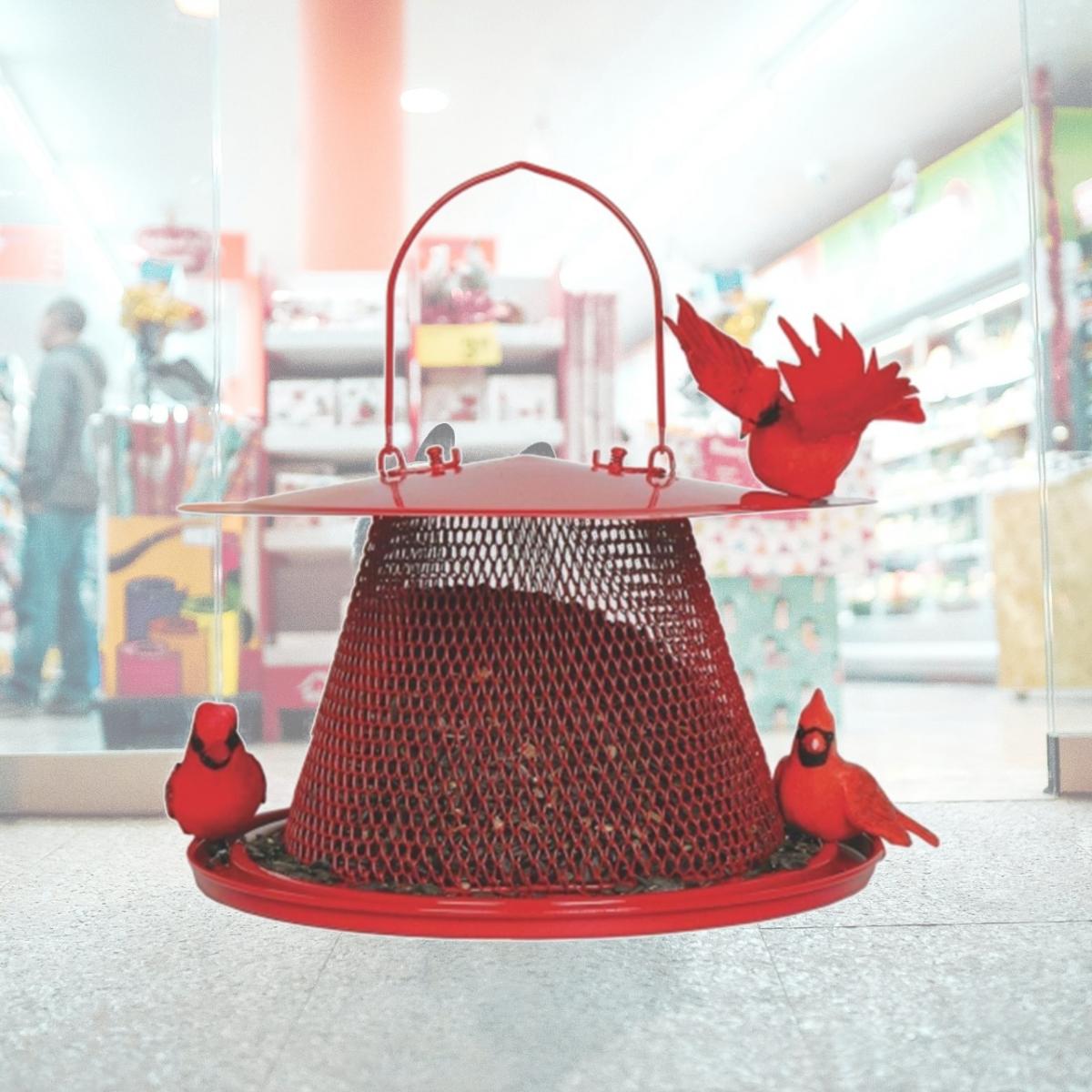Picture of Sweet Corn Products Llc - No-no Cardinal Feeder- Red - C00322