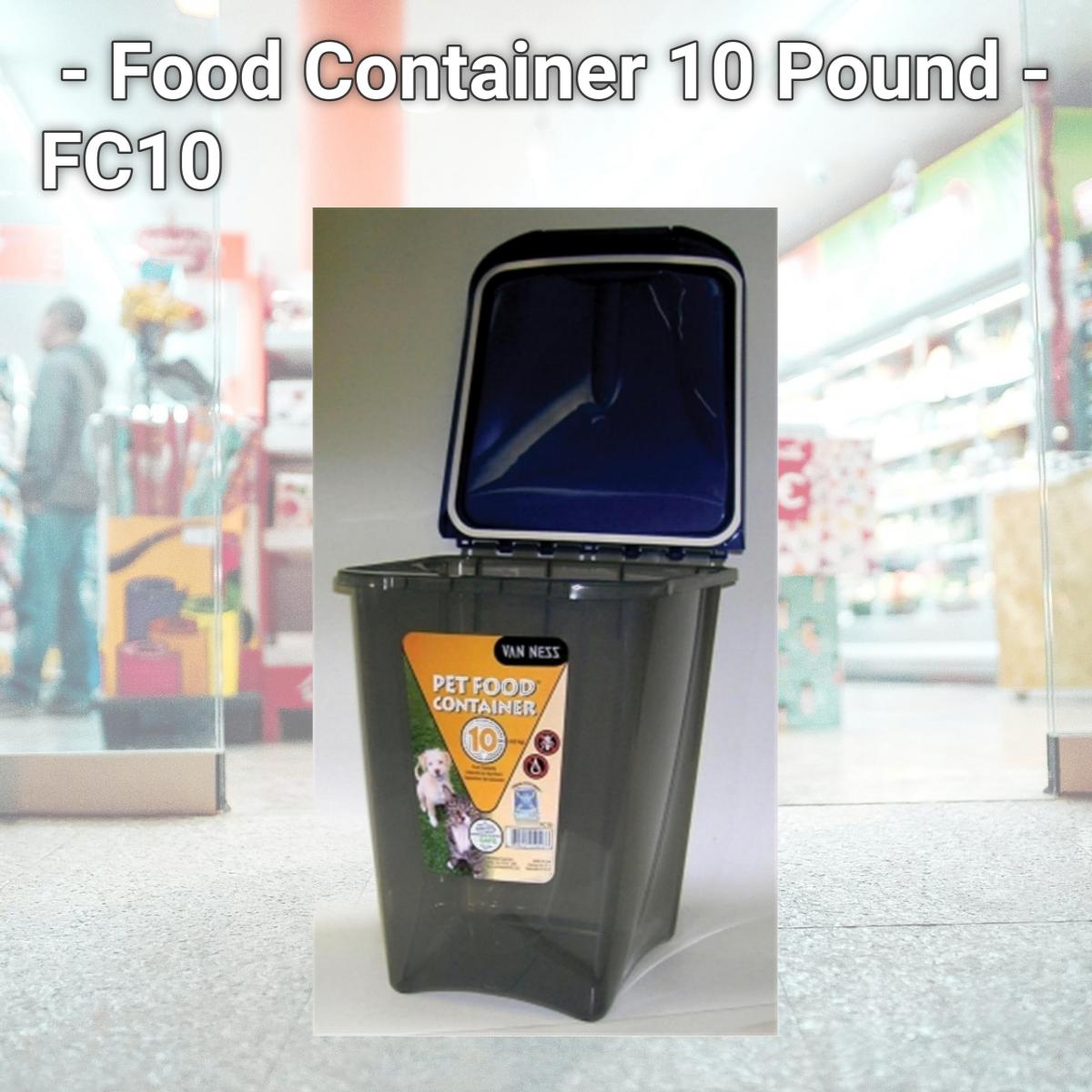 Picture of Van Ness Plastic Molding - Food Container 10 Pound - FC10
