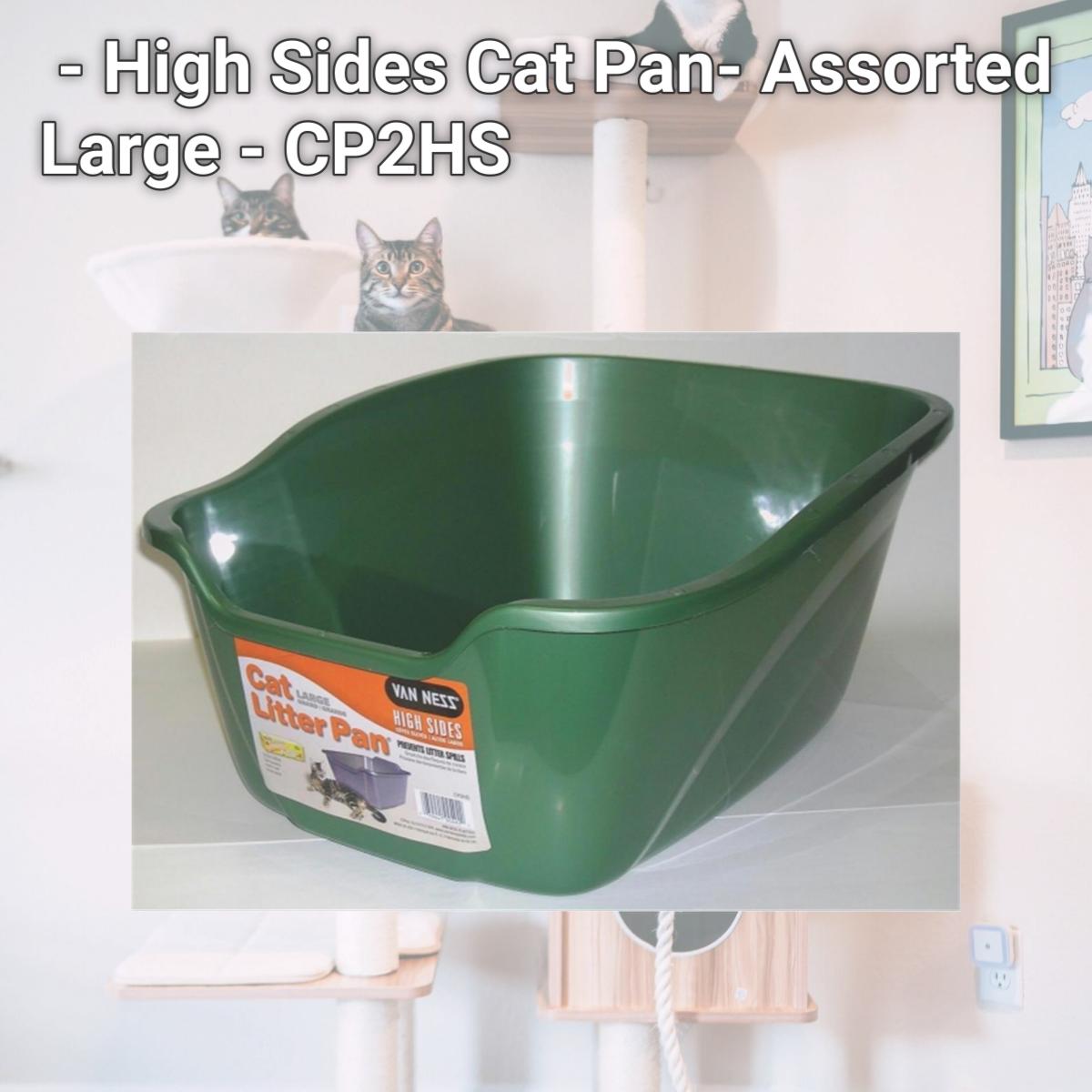 Picture of Van Ness Plastic Molding - High Sides Cat Pan- Assorted Large - CP2HS