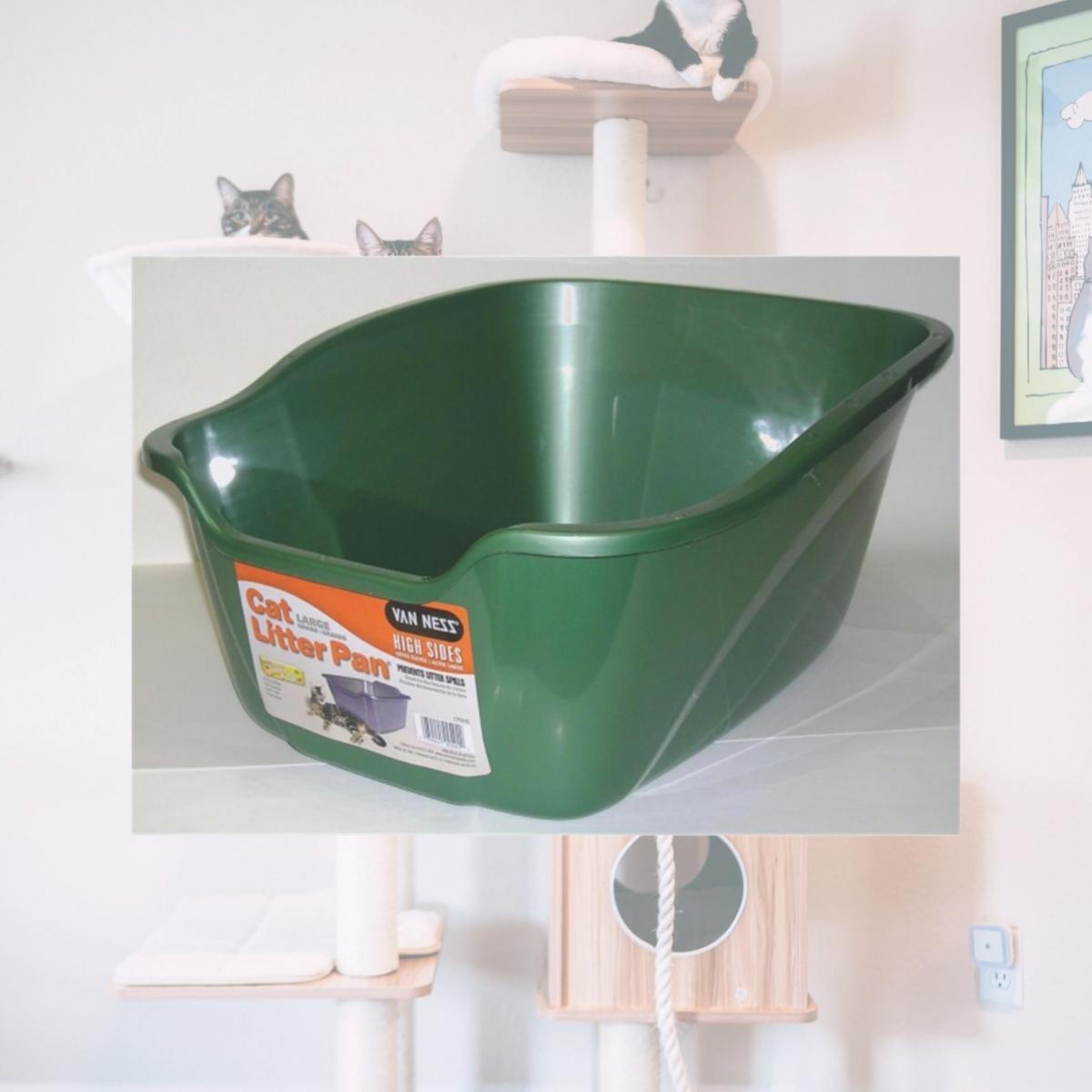 Picture of Van Ness Plastic Molding - High Sides Cat Pan- Assorted Large - CP2HS