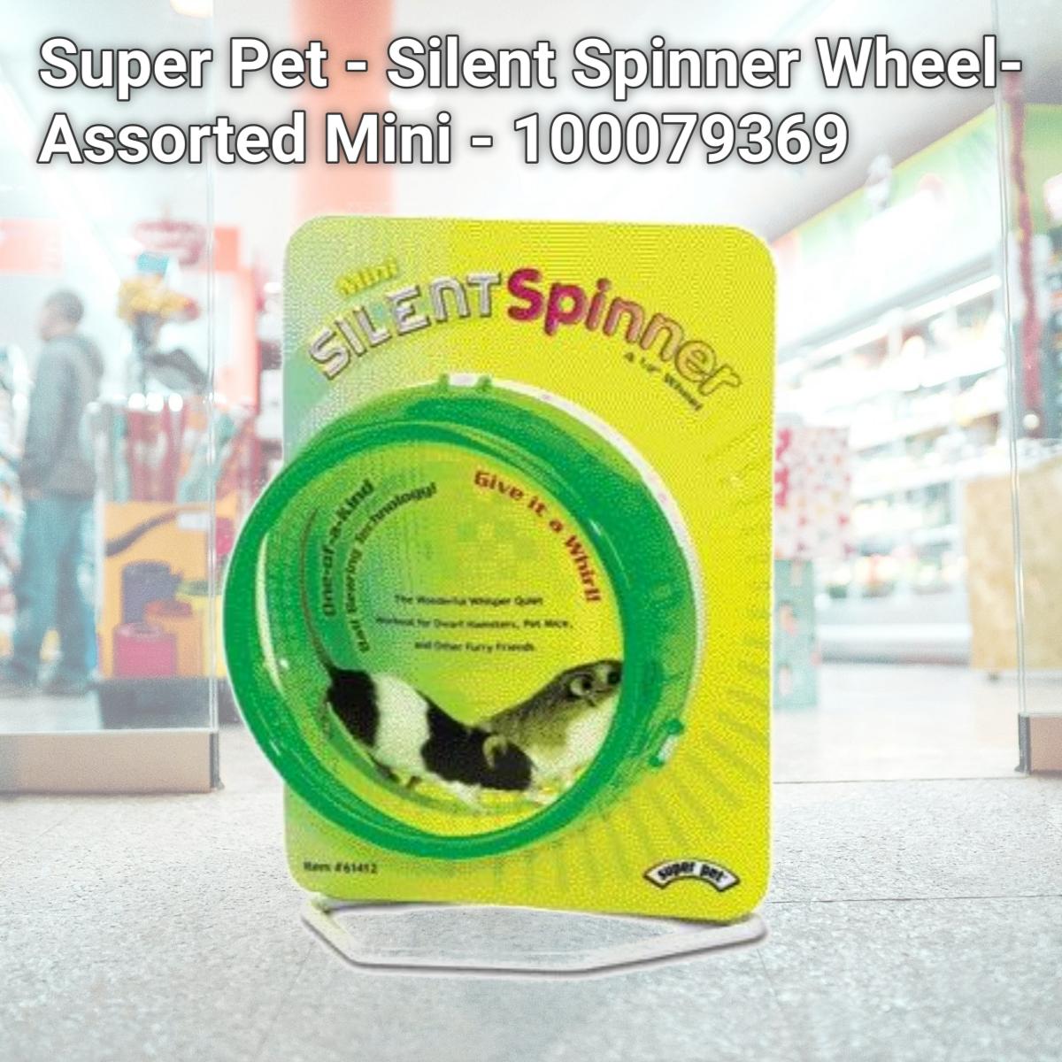 Picture of Super Pet - Silent Spinner Wheel- Assorted Mini - 100079369